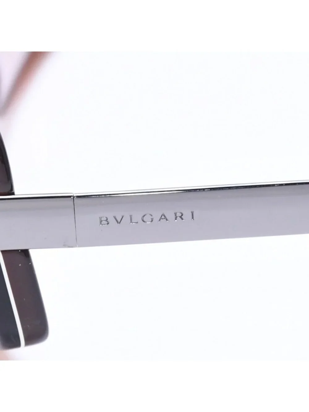 Bvlgari Sunglasses Eyewear Brown Black Silver